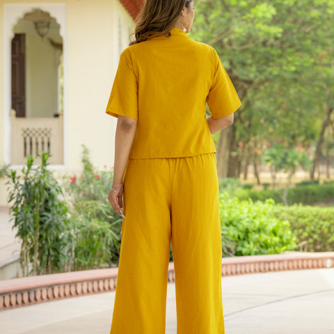 Cotton Embroidered Co-ords Set
